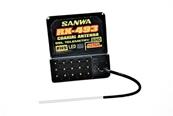 RADIO SANWA M17 AVEC RECEPTEUR RX493 LIPO TX INSTALLE