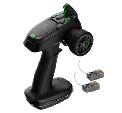 Radio CR4S-EVO 2.4GHz 4 voies AVEC 2 récepteurs ABSIMA