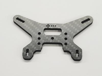 Tour d'amortisseur Arr. +3mm Carbone 4mm pour Asso B74.2 WS-LINE