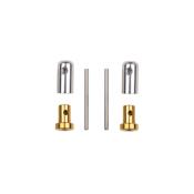 Ensemble de support d'aileron aluminium RC10 "89 MASAMI EDITION TEAM-ASSOCIATED