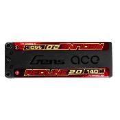 Accu Lipo Red Line 2.0 Stick 2S HV 7.6V 140C 6600 5mm GENS ACE