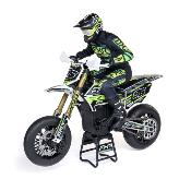 1/4 Promoto-SM FXR Supermoto Motorcycle RTR Basic, White LOSI