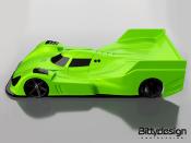 Carrosserie non-peinte 1/12e ROBOX Pan-Car Light Weight BITTYDESIGN