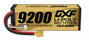 Accu 9200mah 140c XT-90 15.2v "gold" DXF POWER