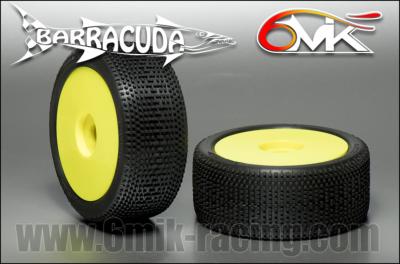 Pneus Barracuda "Ultra" montés-collés sur jantes (la paire) 6-MIK