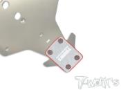 Sabot de protection de châssis Inox pour MP11 (2) T-WORK'S