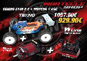 Combo ET48 2.2 + esc CTX-RS + Moteur WS4274 V2 WS-LINE