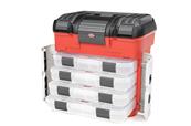 Caisse de stand, 4 boîtes + mousse CORALLY