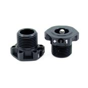 Hexagones de roues aluminiums allégés +1mm (2) ULTIMATE RACING