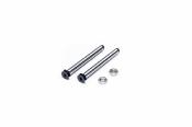 Axe de suspension Hard arr/ext 34.8mm pour ASSO. RC10 2WD/4WD KOSWORK