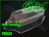 Carrosserie lexan pour LOSI 8-ight "brushless" (non-peinte) 6-MIK