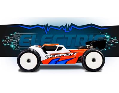 Truggy Cobra SRX8T Brushless 1/8e (voiture seule) SERPENT RACING