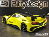 Carrosserie GT VENOM 190mm (non-peinte) BITTYDESIGN