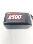 New - Accu de réception Lipo en bloc 2500mAh 7.4v (prise Futaba)