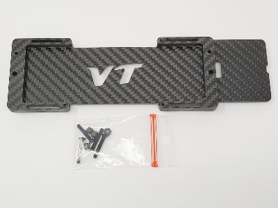 Bac d'accus carbone pour Hobao VT LR PROD