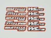 Sticker Wartelle Shop / WS Line 157x111 (différentes couleurs)