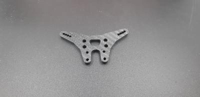 Support d'amortisseur arrière carbone 4mm pour Associated B6.4 WS-LINE