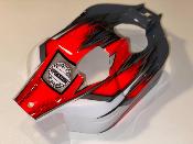 Carrosserie VISION THERMIQUE pour HB 819 - Blanc/Rouge Fluo/Gris