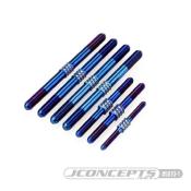 Set de Biellettes TITANE BLEUS (7) pour NB48 2.1 / EB48 2.1 J-CONCEPTS