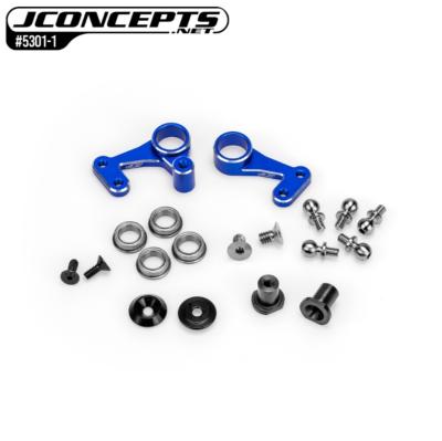 Set de direction Alu Bleu pour RC10 1989 Stealth JCONCEPTS