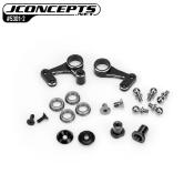Set de direction Alu Noir pour RC10 1989 Stealth JCONCEPTS
