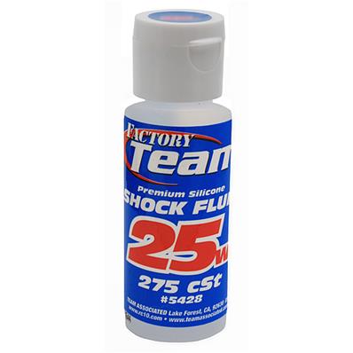 Huile silicone 25wt (60ml) (275cst) TEAM-ASSOCIATED