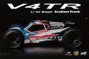 Truggy 2024 S1 V4TR 1/10 4x2 Tout-terrain PR RACING