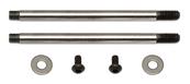 Tiges d'amortisseurs 3 x 27.5 V2 traitement Chrome (2) Associated