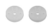 Pistons d'amortisseurs 13mm/2.5mm 2x1.6 (2) B6.4/B6.4D TEAM-ASSOCIATED