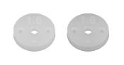 Pistons d'amortisseurs 13mm/2.5mm 2x1.6 (2) B6.4/B6.4D TEAM-ASSOCIATED