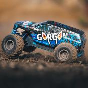 GORGON 4X2 MEGA 550 Brushed Monster Truck RTR, BLEU - ARRMA