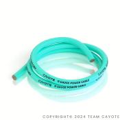 Cable silicone 11AWG Aurora Green (100cm) CAYOTE