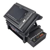 Support de stand pour chargeur et alimentation PLIABLE NOIR RC-DISCHARGER