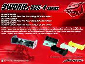 Aileron 1/8e Off Road Pro Race (non percé) - Blanc SWORKZ