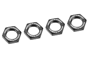 Hexagones de roues aluminiums (4) SBX-825 CORALLY