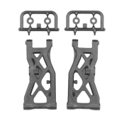 Triangles de suspension avant type carbone 73mm (2) B84 TEAM-ASSOCIATED