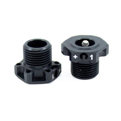 Hexagones de roues aluminiums allégés +1mm (2) ULTIMATE RACING