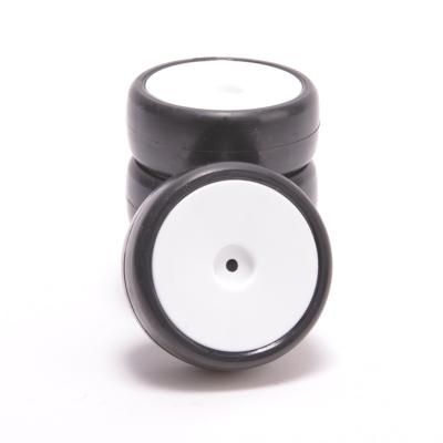 Pneus slick 1/10eme 36 Outdoor Spec monté-collé - CONTATC-RC