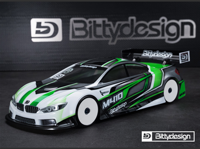 Carrosserie "M410" 1/10e TC allégée (non peinte) BITTYDESIGN