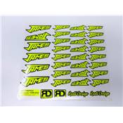 Autocollants James By Wartelle Shop (divers coloris)