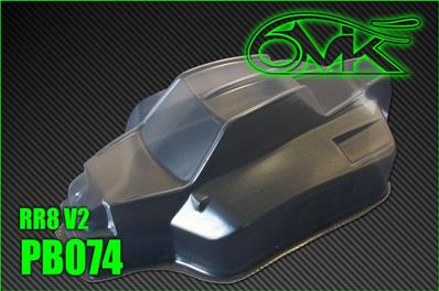 Carrosserie lexan pour Radiosistemi RR8 V2 (non-peinte) 6-MIK