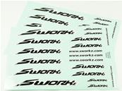 Planche stickers logo speed Noir (2)