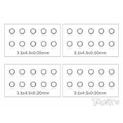 Set de rondelles M3 (10x4 tailles) T-WORK'S