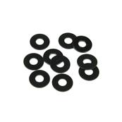 Rondelles 3x8mm noires (10) TEKNO-RC