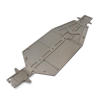 Chassis (7075, 3mm, hard anodized, lightened, EB410)