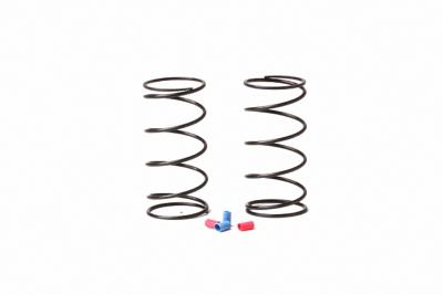 Ressorts avants bleus/rouges 0.085kg/mm (la paire) pour Type R  PR RACING