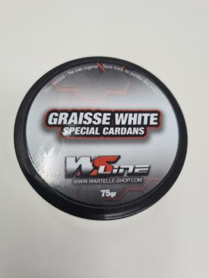 Graisse Teflon (blanche) en pot 75gr WS-LINE