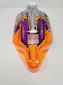 CARROSSERIE S15 ORANGE FLUO/VIOLET/SILVER PEINTE POUR MUGEN OU SWORKZ 2.0 J-CONCEPTS