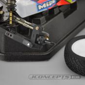 Axes de roue Avant aLU. Noirs pour RC10B2/RC10B3 jconcepts