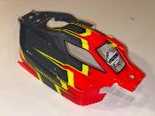 Carrosserie VISION THERMIQUE pour SWORKZ S35-4 - Rouge/Gris